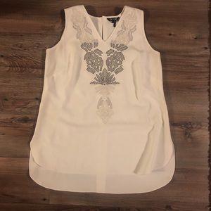 Nic and Zoe small white blouse tank